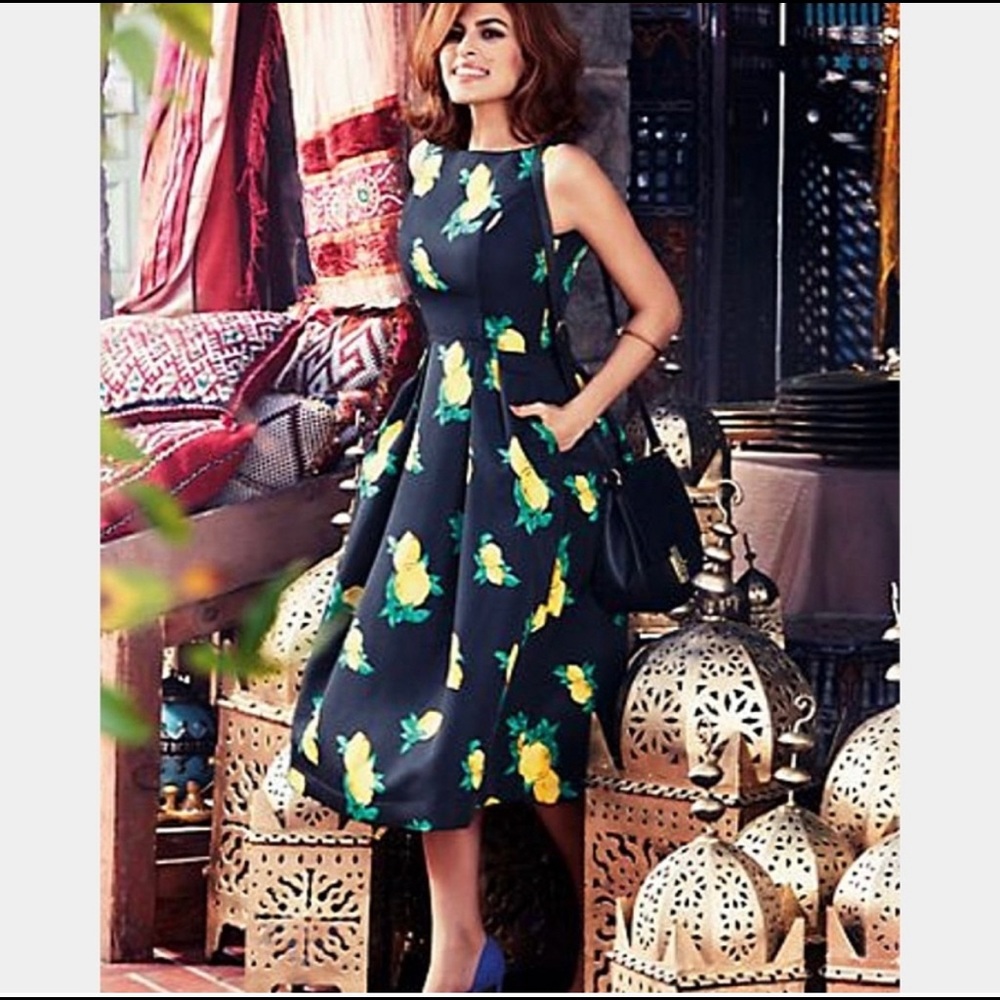 Eva Medes Lemon dress